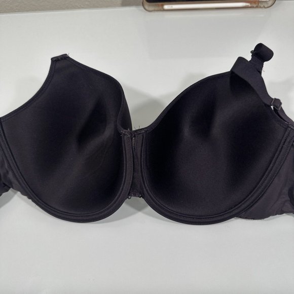NEW $78 Chantelle [ 38DD ] C‎ Jolie Comfort Convertible T-Shirt Bra Black #5773 - Picture 10 of 11
